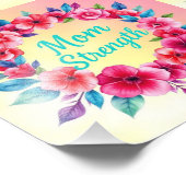 Impression Photo Coeur de la joie radieuse de maman (Coin)