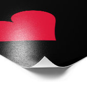 Impression Photo Coeur Valentines Jour Amour Coeur (Coin)