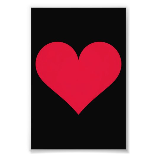 Impression Photo Coeur Valentines Jour Amour Coeur (Devant)