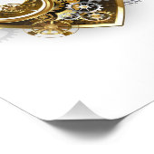 Impression Photo Coeur vapeur avec un manomètre (Coin)