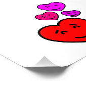 Impression Photo Cœurs d'amour (Coin)