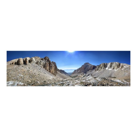 Impression Photo Col de Taboose - Sierra (Devant)