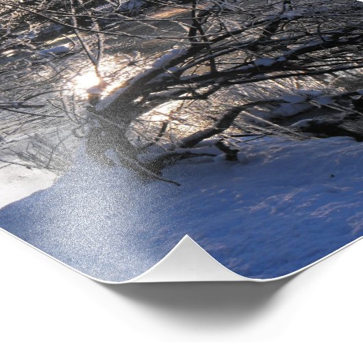 Impression Photo Cold River (Coin)