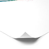 Impression Photo Colibri arc-en-ciel avec symbole Infinity (Coin)