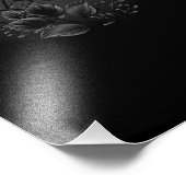 Impression Photo Colibri noir et or (Coin)