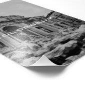 Impression Photo Colisée de Rome antique, Voyage romain historique (Coin)