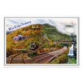 Impression Photo Collage Blue Ridge Parkway (Devant)