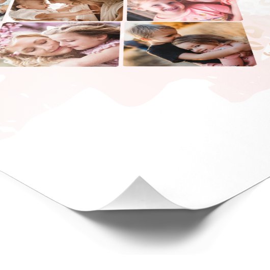 Impression Photo Collage cardiaque (Coin)