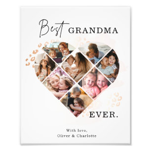 Impression Photo Collage cardiaque