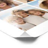 Impression Photo Collage de 9 Carrés - Retour blanc (Coin)
