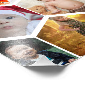 Impression Photo Collage de photos en hexagone (Coin)