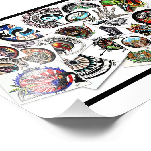 Impression Photo Collage des dessins (Coin)