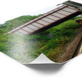 Impression Photo Colne Bound Train Leaving Burnley Barracks Railway (Coin)