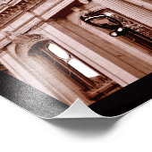 Impression Photo Colonnes Sepia (Coin)