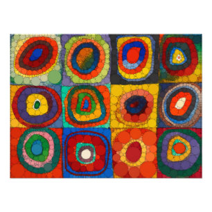 Impression Photo Color Study, Infinity Dots par Wassily Kandinsky
