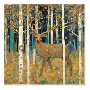 Impression Photo Colorado moderne Aspens Mountain Deer