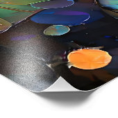 Impression Photo Colorful Lotus Flowers Blossoming in the Snow (Coin)