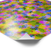 IMPRESSION PHOTO COLORFUL MODERNE ABSTRACT (Coin)