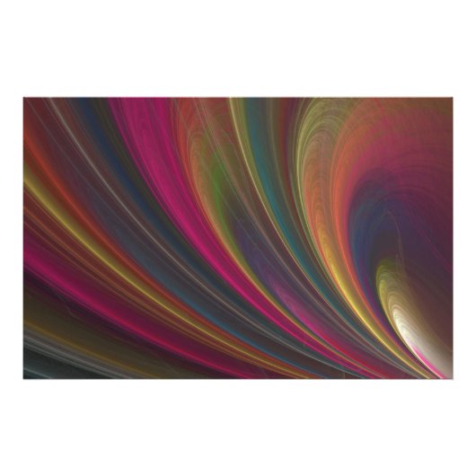 Impression Photo Colorful Soft Sand Waves (Devant)