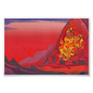 Impression Photo Commandement de Rigden Djapo par Nicholas Roerich