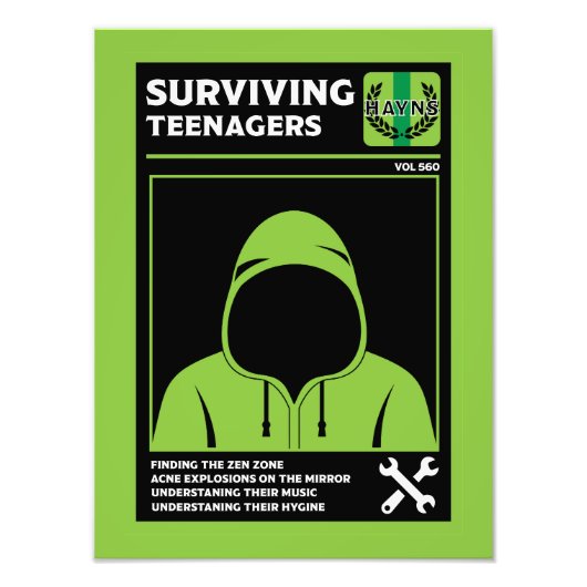 Impression Photo Comment survivre aux adolescents (Devant)