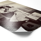 Impression Photo Compagnies aériennes Pacific Alaska Airlines Stewa (Coin)