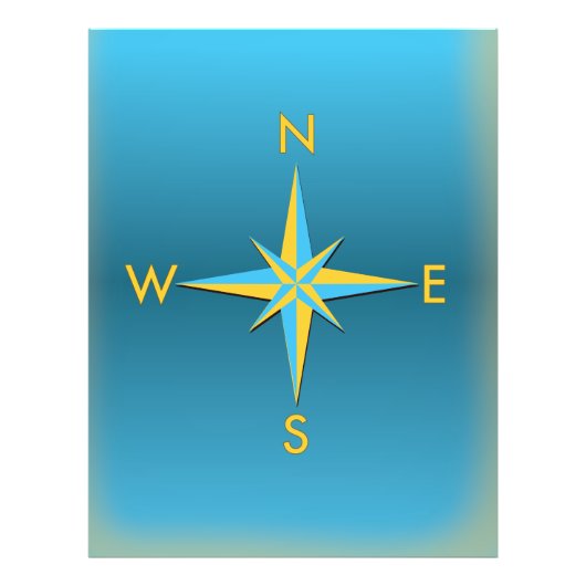 Impression Photo Compas de navigation (Devant)