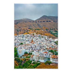 Impression Photo Competa Costa Del Sol Andalucia Espagne