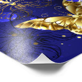 Impression Photo Composition avec papillons Sapphire (Coin)