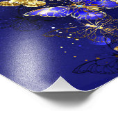 Impression Photo Composition avec papillons Sapphire (Coin)