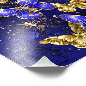 Impression Photo Composition avec papillons Sapphire (Coin)