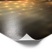 Impression Photo Conception Abstraite des fleurs fractales. (Coin)