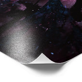 Impression Photo Conception Abstraite des fleurs fractales. (Coin)