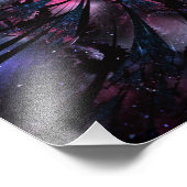 Impression Photo Conception Abstraite des fleurs fractales. (Coin)