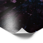 Impression Photo Conception Abstraite des fleurs fractales. (Coin)