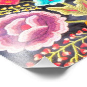 Impression Photo Conception de broderie mexicaine (Coin)