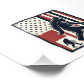 Impression Photo Conception de chemise vectorielle de drapeau de cr (Coin)