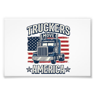 Impression Photo Conception de chemise vintage pour camionneurs Ame