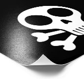 Impression Photo Conception de crâne de pirate (Coin)