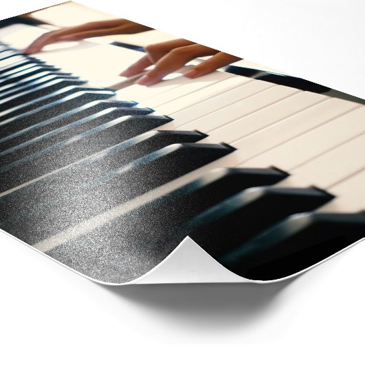 Impression Photo Conception de piano cool (Coin)