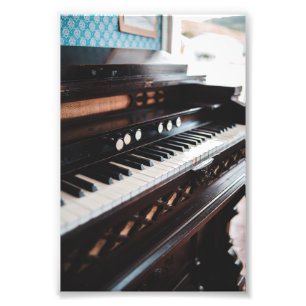 Impression Photo Conception de piano mignonne