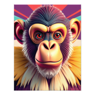 Impression Photo Conception de singe