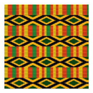 Impression Photo Conception d'impression de Motif multicolore afric