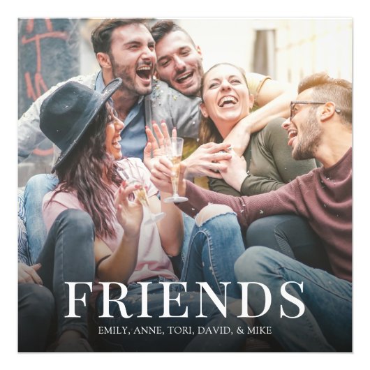 Impression Photo Conception minimaliste simple et moderne (Devant)