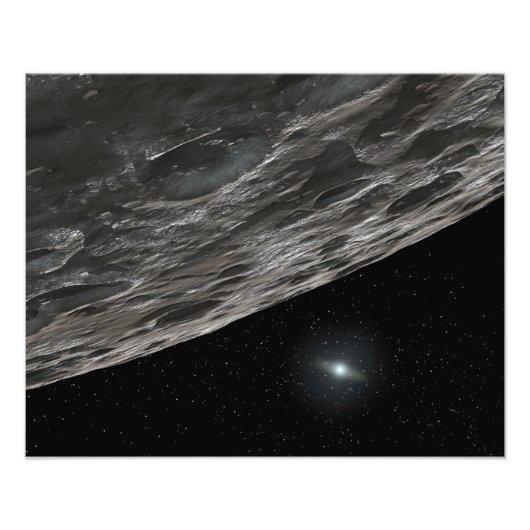 Impression Photo Conception par l'artiste d'un objet Kuiper Belt (Devant)
