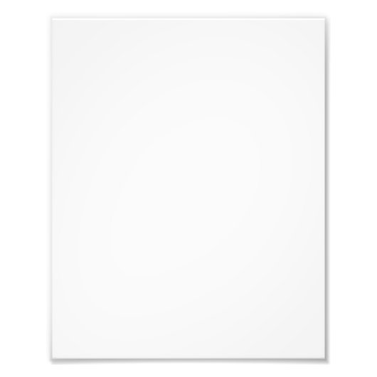 Impression Photo Conception simple blanche personnalisée Ajouter un (Devant)