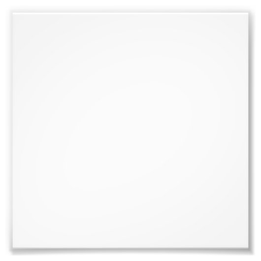 Impression Photo Conception simple et blanche personnalisée moderne (Devant)