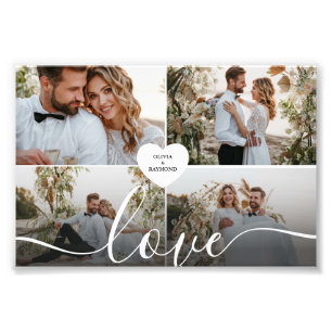 Impression Photo Concevez votre propre amour Collage de photos