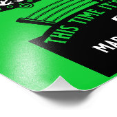 Impression Photo Concours de lutte modifiable amusant (Coin)