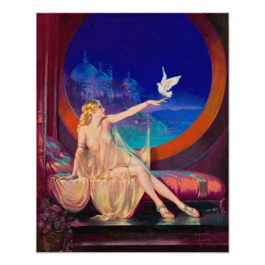 Impression Photo Concubine de Sultana le sultan arabe 1925 (Devant)